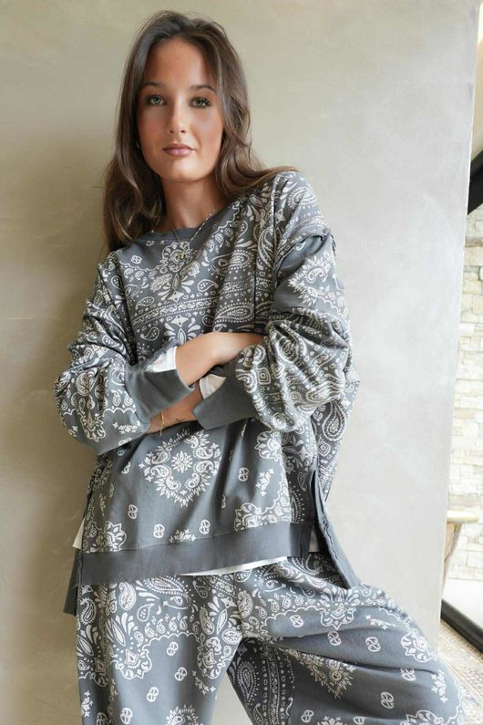 Bandana B Chill Sweatshirt Storm -